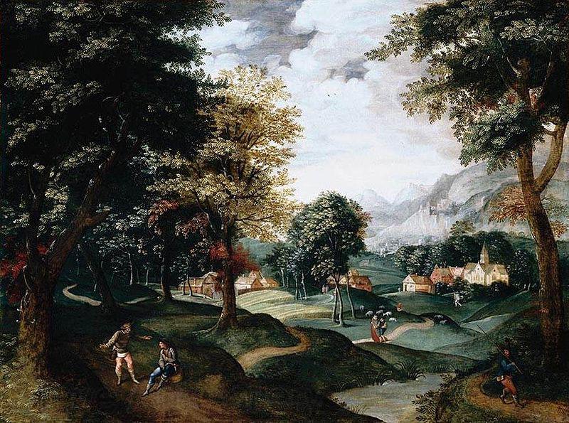 Jacob Grimmer Landscape France oil painting art